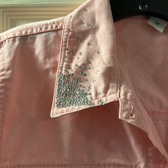 M pink bedazzled jacket - Picture 3 of 4